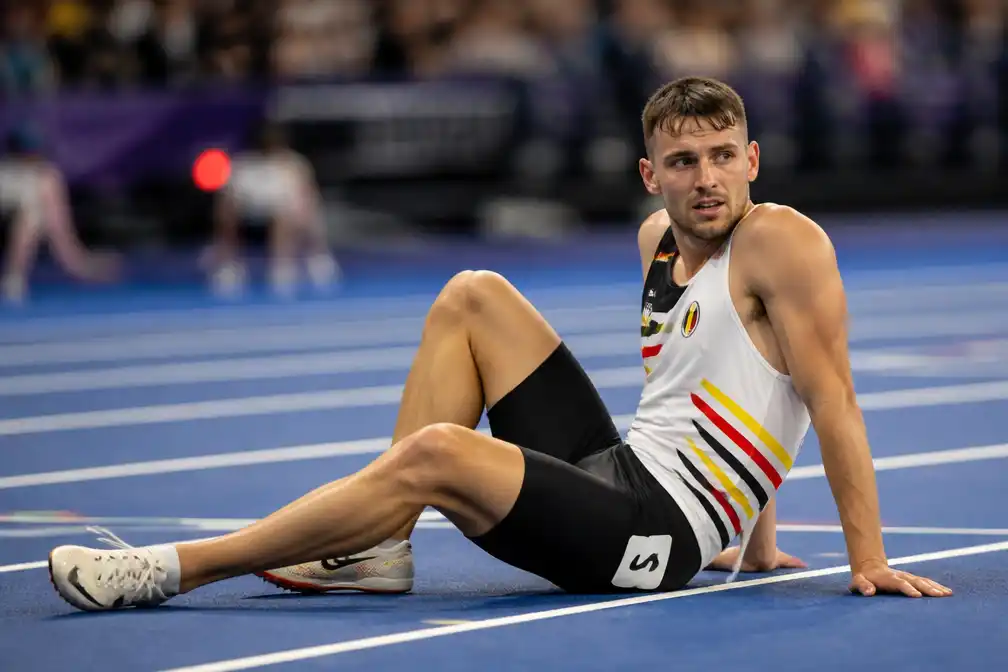 Krampen nekken Simon Verherstraeten alweer in historische EK-finale 100 meter