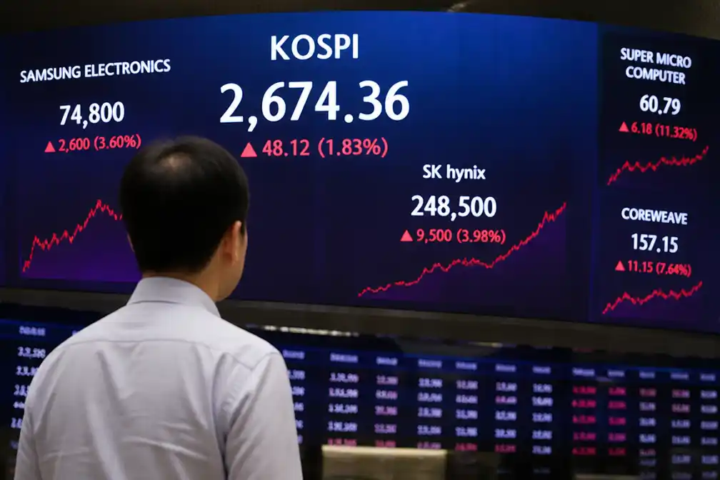Kospi flink omhoog door chipwinsten Samsung en SK Hynix