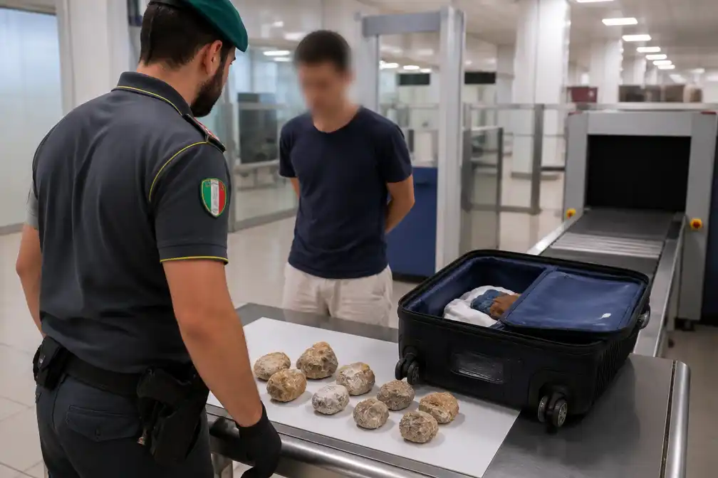 Nederlandse toerist op luchthaven Cagliari betrapt met beschermde stenen