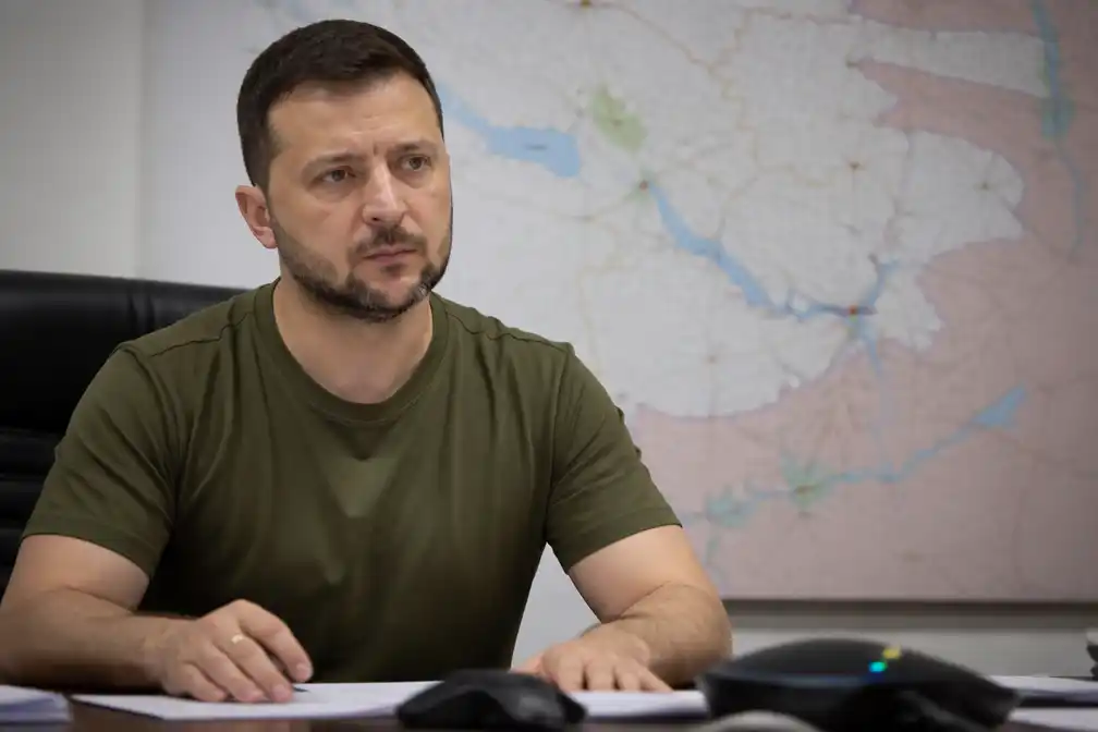 Zelensky: Oekraïne herovert dit jaar 745 vierkante kilometer op Rusland