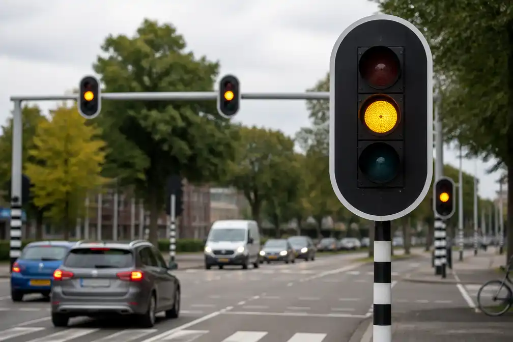 Verkeerslicht: expert beantwoordt vraag over minimale geeltijd