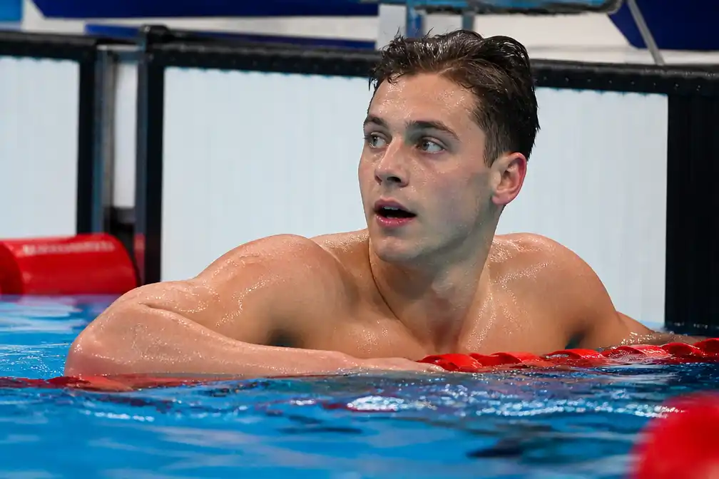 Henveaux plaatst zich voor halve finales 200m vrije slag op EK in Parijs