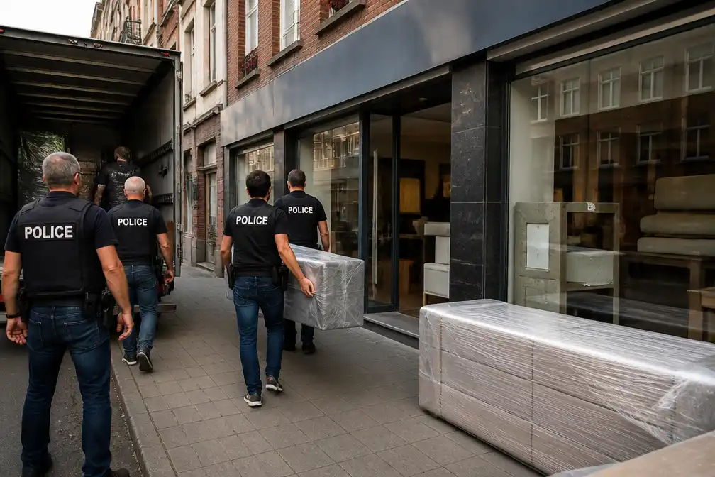 Borgerhoutse meubelzaakuitbater opgepakt voor hasj verstopt in meubels