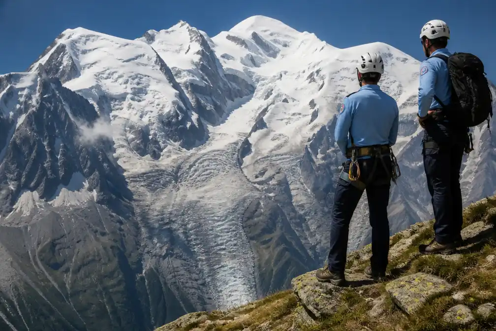 Franse alpinist (31) komt om bij aardverschuiving op Mont Blanc