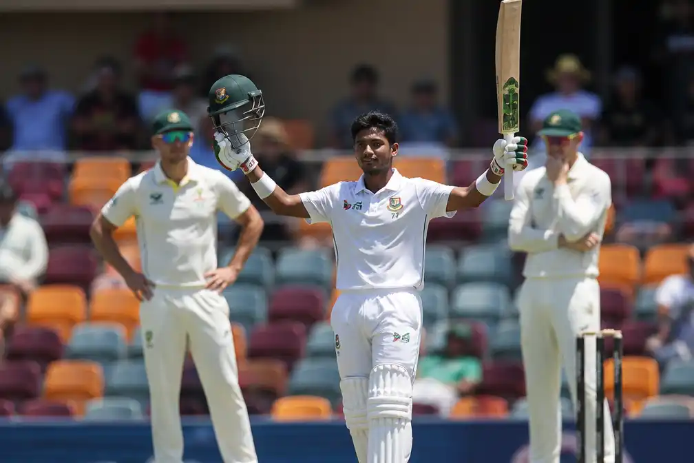 Century Tanzid Hasan brengt Bangladesh in control in Darwin