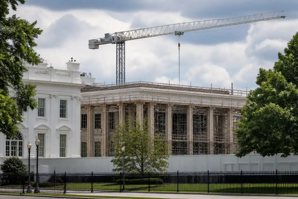 Regering-Trump vraagt Hooggerechtshof bouw balzaal Witte Huis te mogen voortzetten