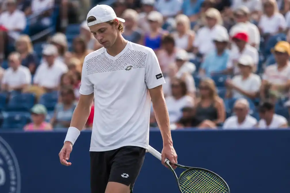 De Jong strandt in eerste ronde Cincinnati Masters tegen Michelsen