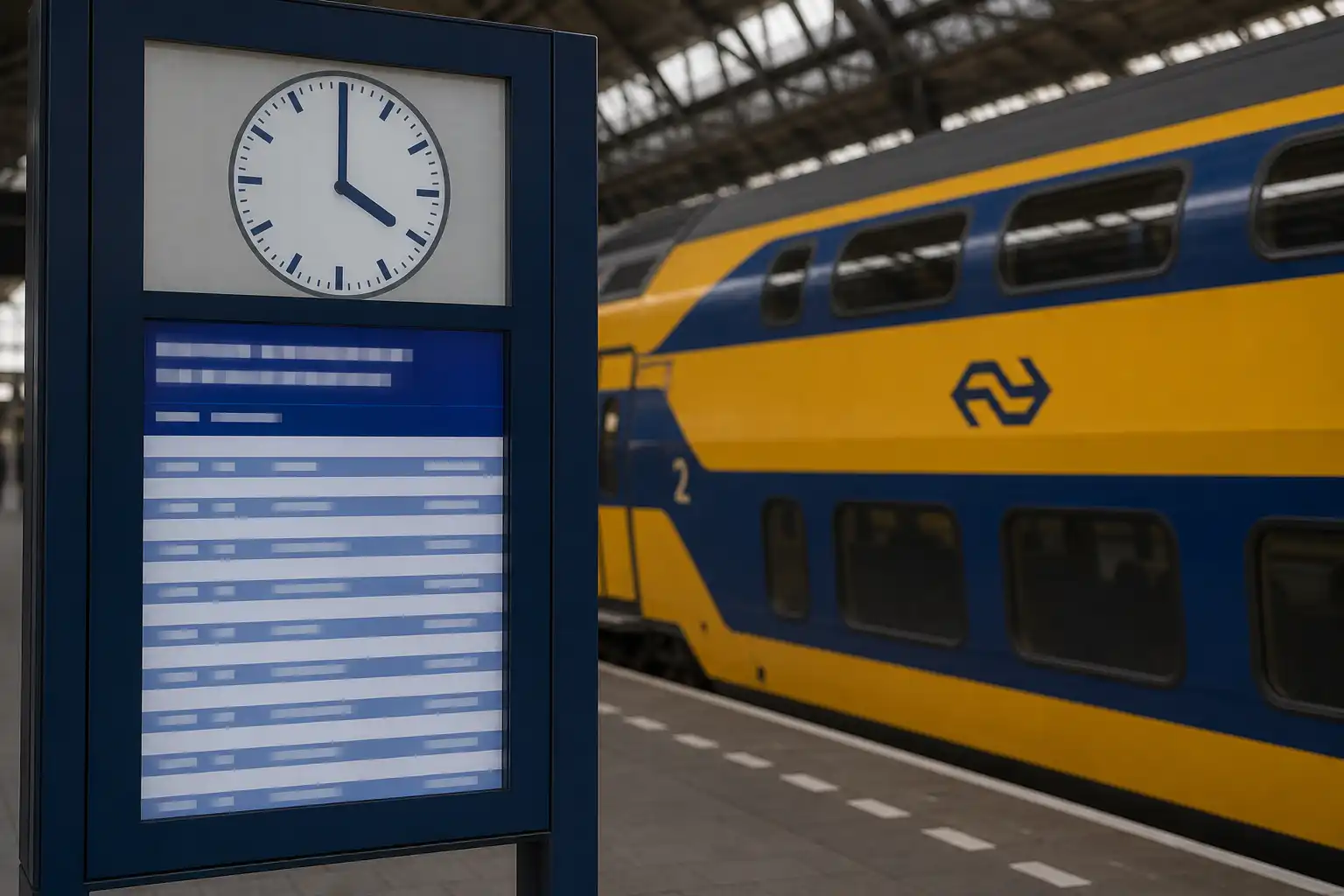 FNV kondigt 4 uur durende staking bij NS aan op 24 juni