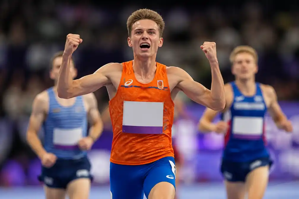 Stefan Nillessen verrast met EK-goud op 1500 meter in Birmingham