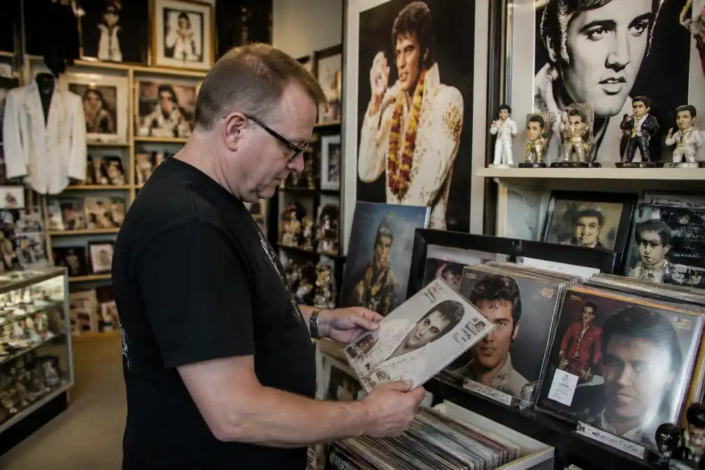 Utrechtse winkel van Johan bevat alles over Elvis Presley
