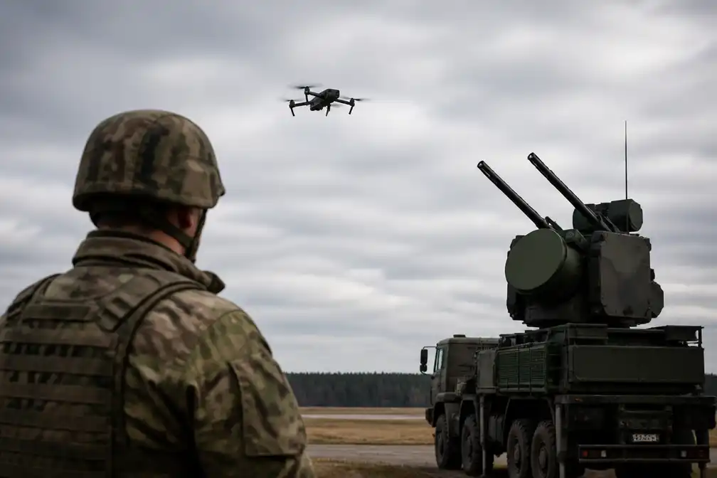 Drones teisteren Europa van Letland tot Leipzig, Navo voor vragen