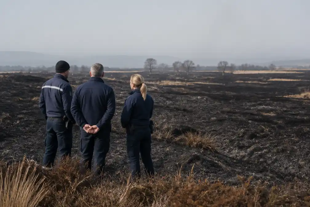 Luiks OM onderzoekt oorzaak natuurbrand in Hoge Venen