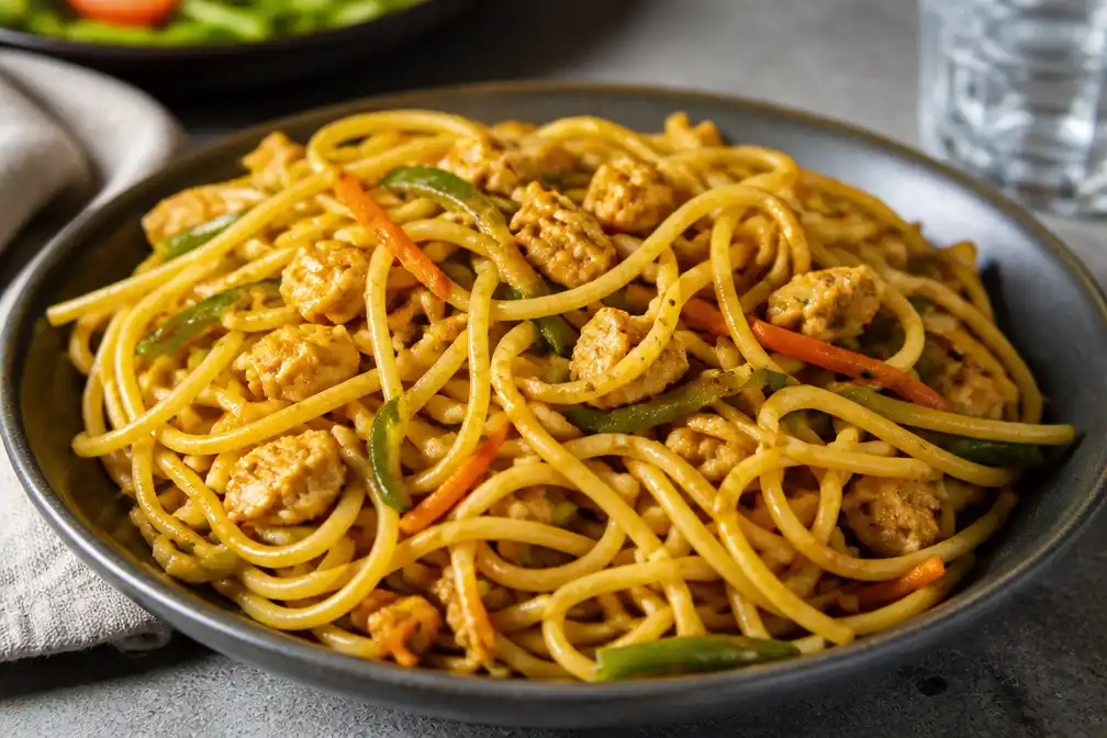 Kooktip Surinaamse bami: gebruik spaghetti in plaats van noedels