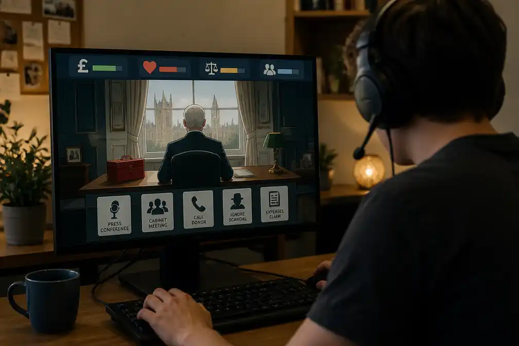 Britten vallen in groten getale voor satirische game No 10: Full Confidence