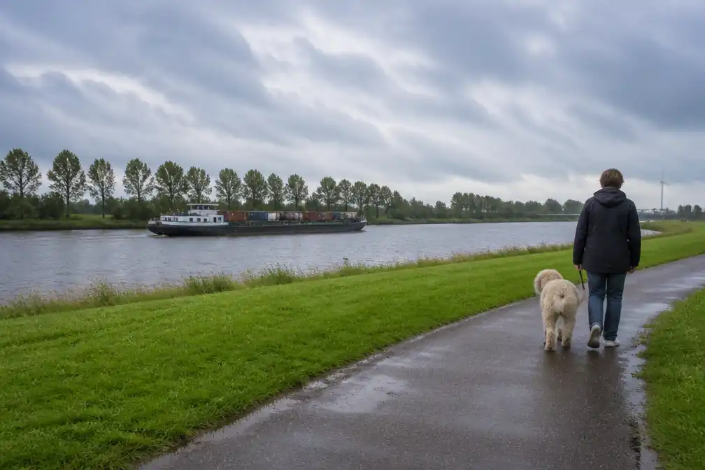 Koeler weer biedt verlichting na benauwde hitte in Nederland