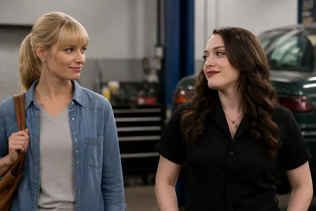 Beth Behrs herenigt met Kat Dennings in seizoen 3 van 'Shifting Gears'