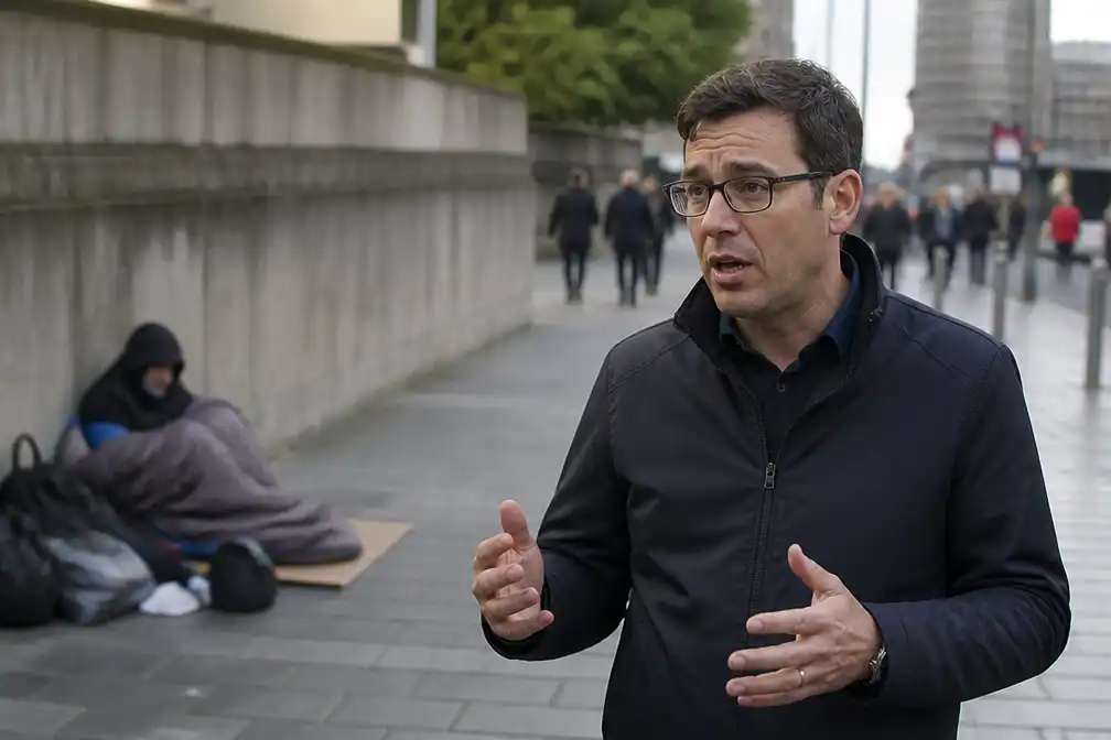 Burnham belooft £100 miljoen voor plan om dakloosheid voor Kerstmis aan te pakken