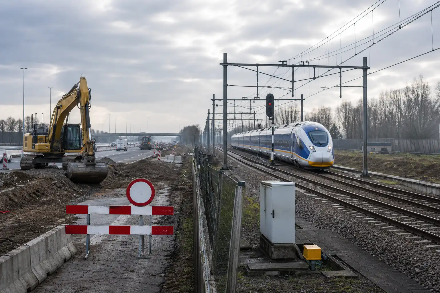 Kabinet zet wegen- en spoorprojecten in ijskast om miljardentekorten