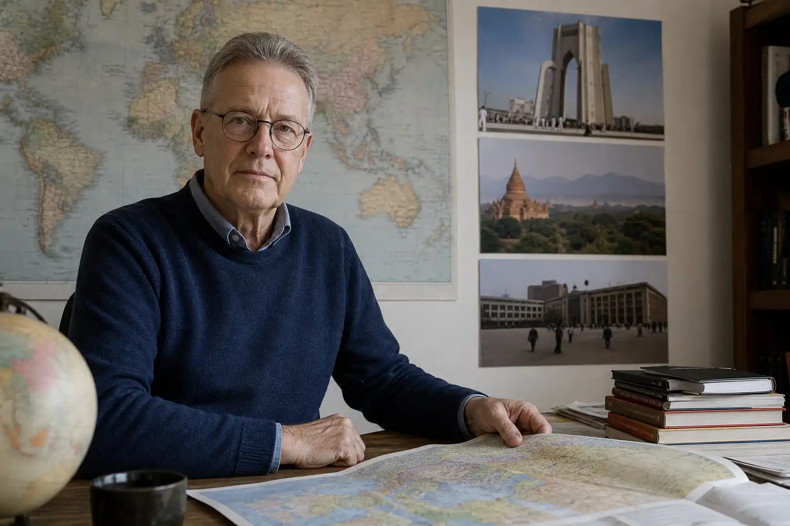 Reisleider Jan (64) uit Eelde neemt je mee naar Irak, Myanmar of Noord-Korea