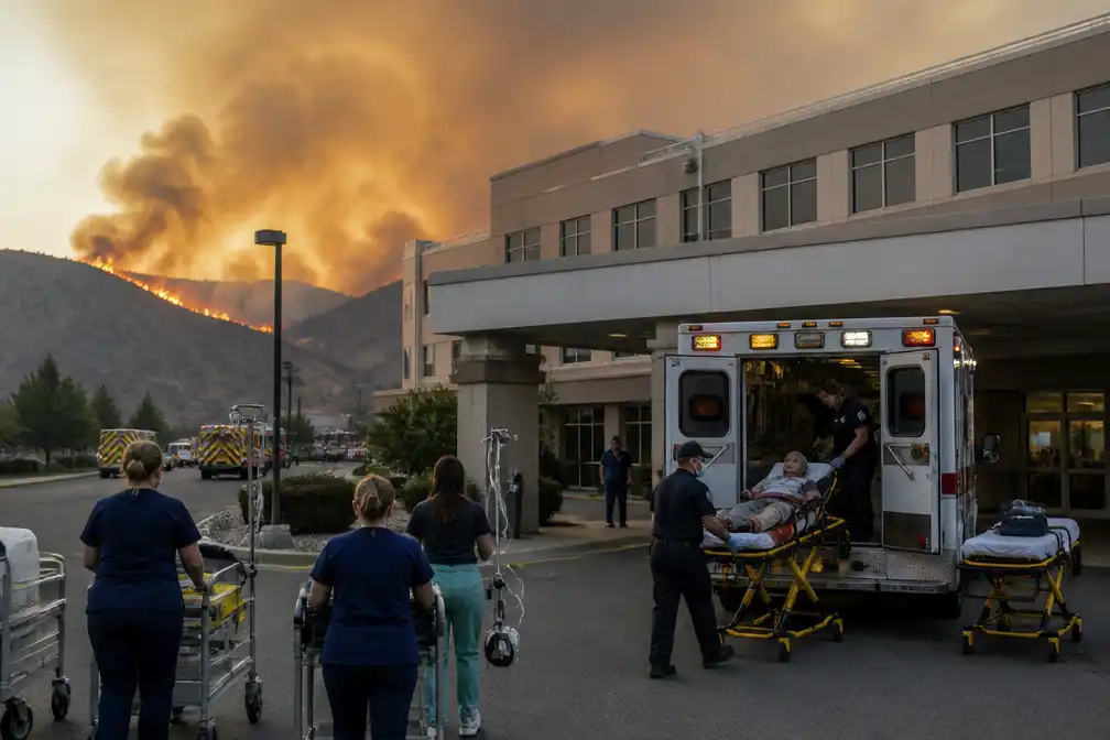 Natuurbrand Nevada: ziekenhuis Reno ontruimd, tienduizenden geëvacueerd