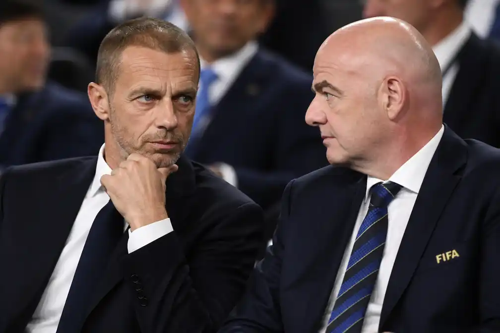 Ceferin: gestaakt WK-plan van FIFA is erger dan Super League