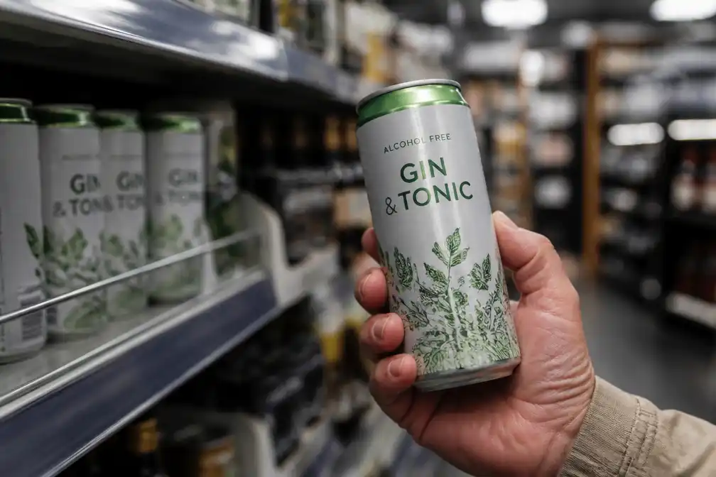 Oudere klant in Hertfordshire belt noodnummer om alcoholvrije gin-tonic