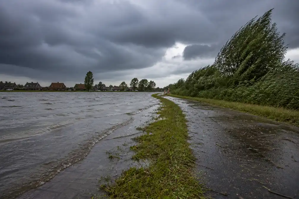63 procent van Nederlanders bezorgd om extreem weer in eigen omgeving