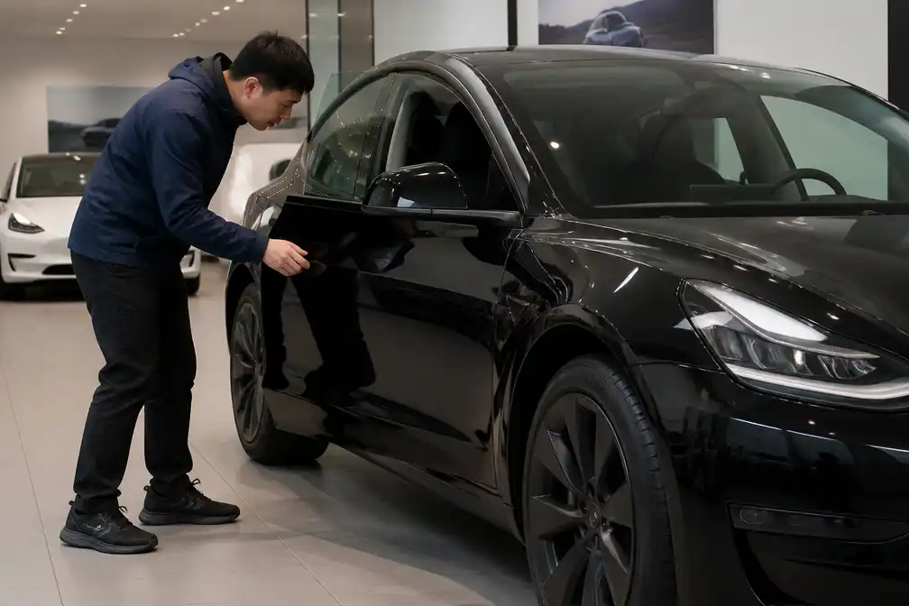 China roept 3 miljoen Tesla's en 1 miljoen andere EV's terug om deurklinken