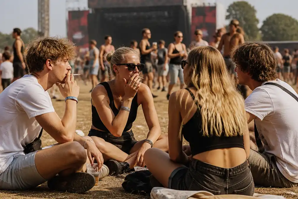 Vier op de tien jongvolwassenen roken nog, blijkt uit nieuwe cijfers