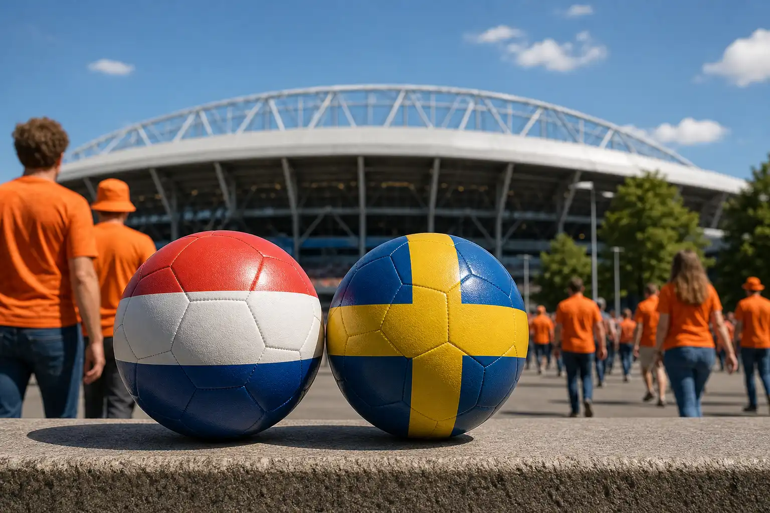Nederland-Zweden WK-wedstrijd op zaterdagavond
