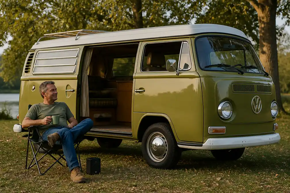 Amersfoorter al twee jaar bezig met restauratie van VW-bus Olivia
