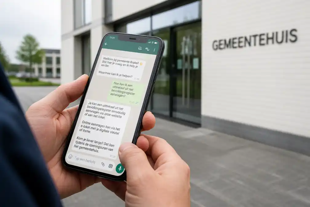 Brakel lanceert TamTam: gemeente nu dag en nacht bereikbaar via WhatsApp