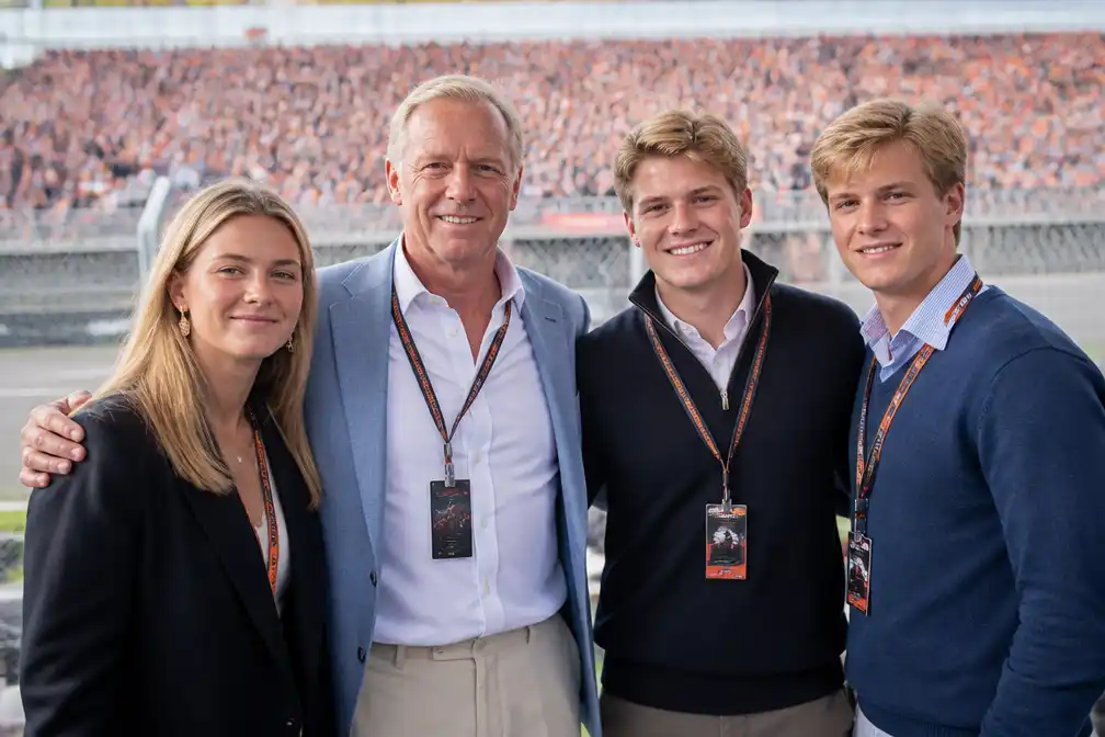 Prins Bernhard deelt familiefoto's van 'geweldige' laatste Dutch GP