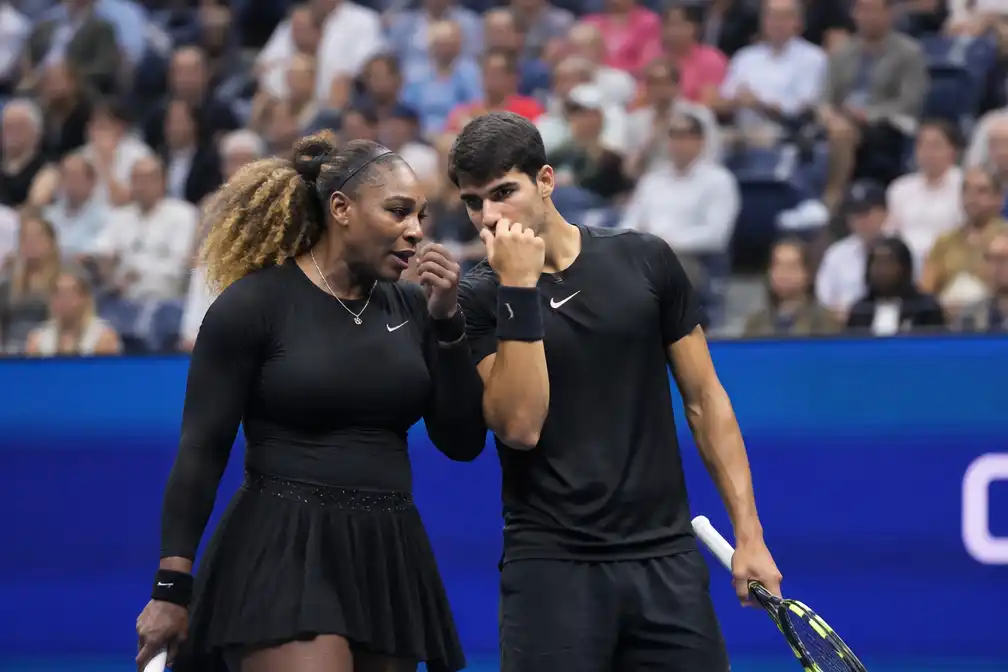 Serena Williams en Alcaraz uitgeschakeld in kwartfinale gemengd dubbel US Open