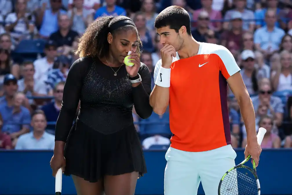 US Open: Serena Williams en Carlos Alcaraz uitgeschakeld in gemengd dubbel