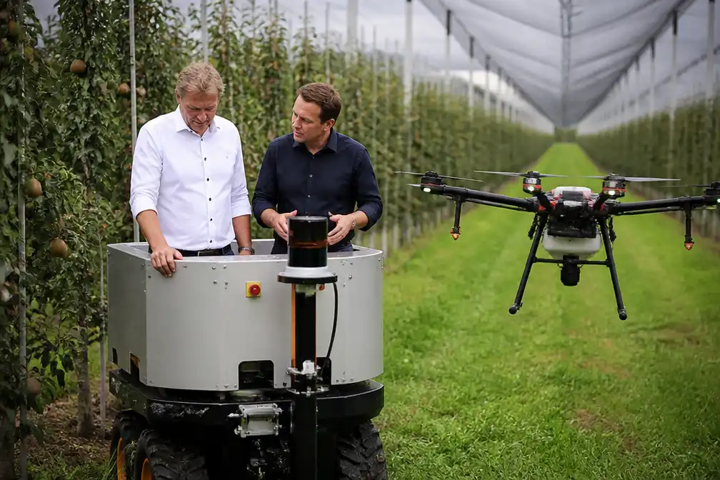 Digital Hive uit Lummen toont hoe AI, robots en drones landbouw kunnen helpen