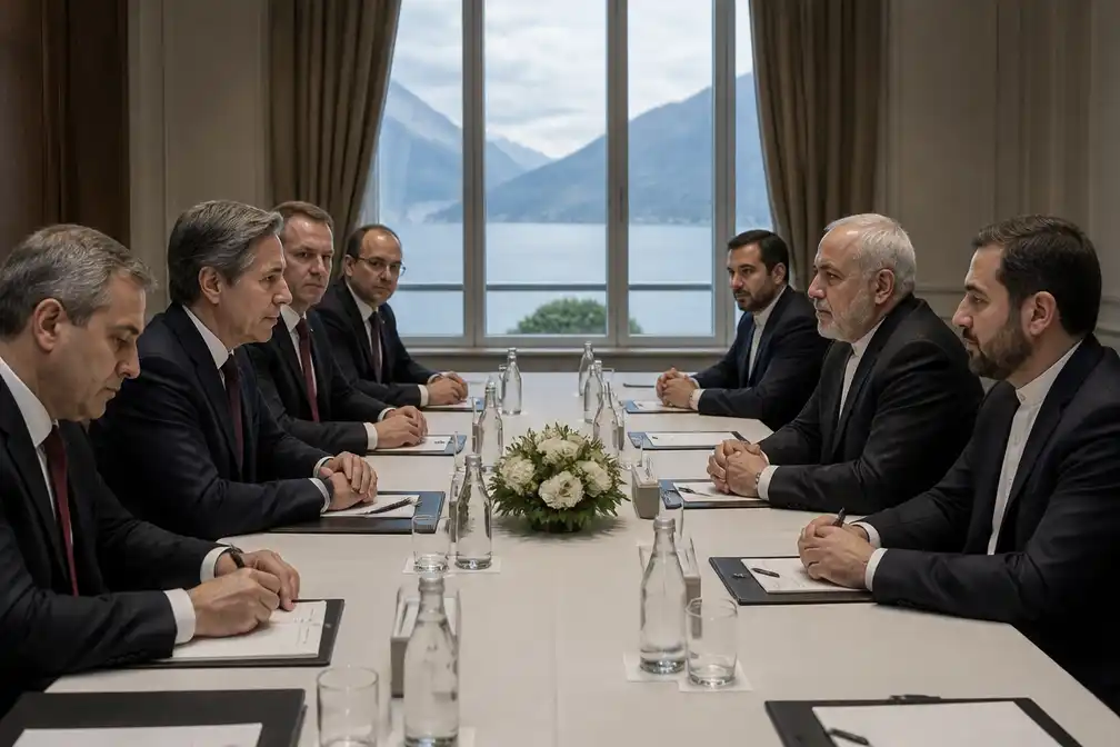 VS en Iran beginnen vredesbesprekingen in Zwitserland
