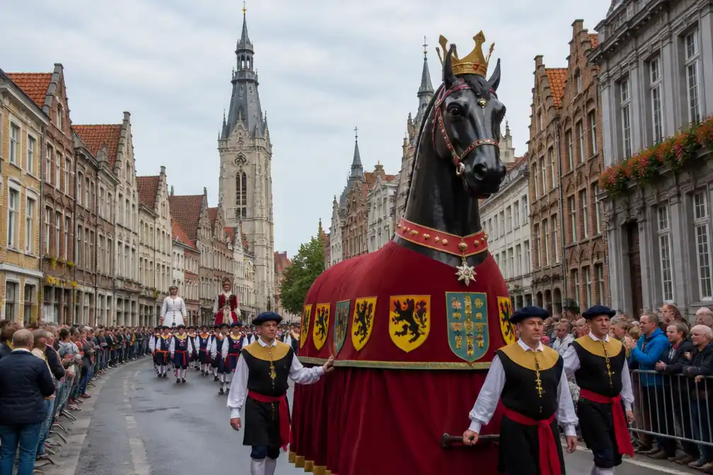 Volgende Ros Beiaardommegang in Dendermonde op 2 juni 2030