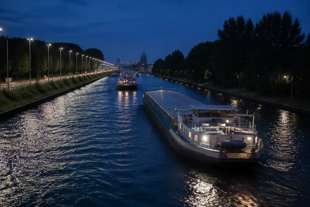Nachtelijke sluiting Amsterdam-Rijnkanaal 'heel vervelend' voor binnenvaart