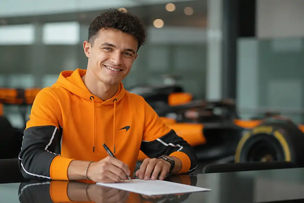 Lando Norris verlengt contract bij McLaren tot minstens 2030