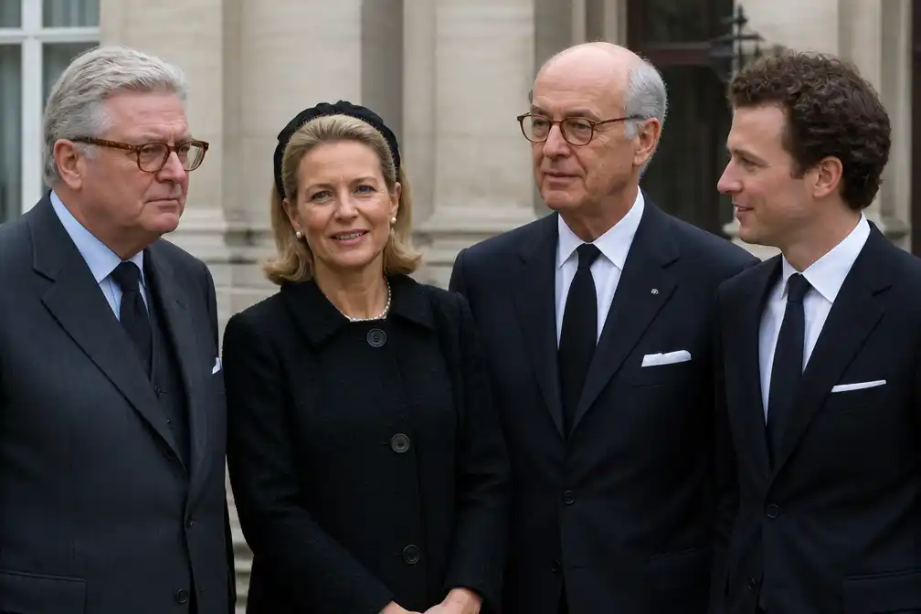 Prins Aymeric maakt overlijden grootvader Nicholas Coombs (88) drie maanden later bekend