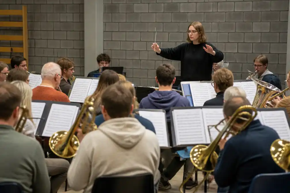 Fanfare Willen Is Kunnen uit Knesselare wil uitpakken op VLAMO-evaluatieconcerten