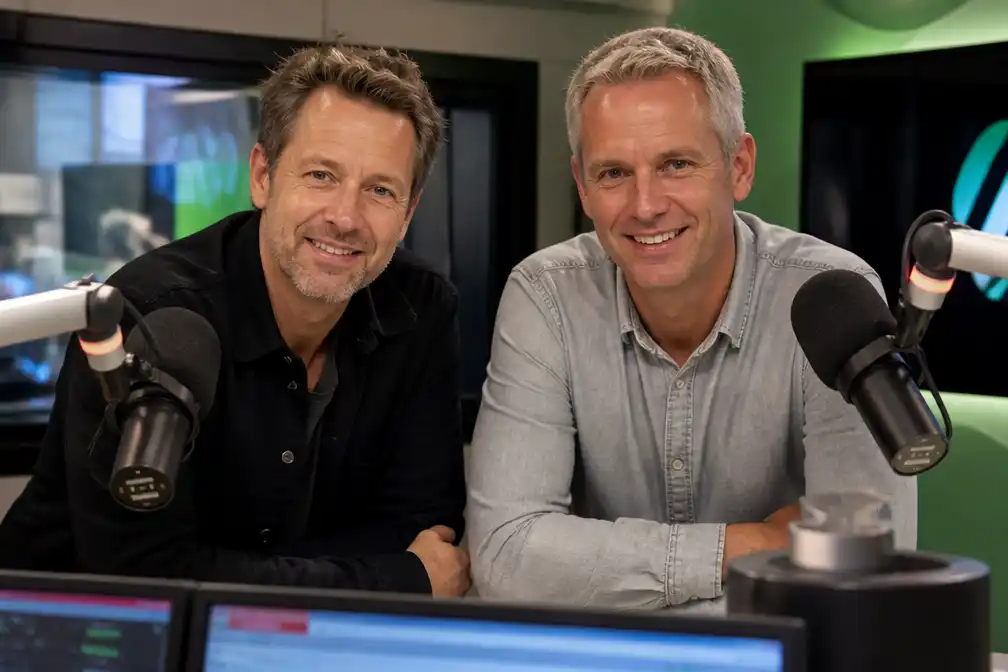 Roodbeen en Kijk in de Vegte starten met nieuwe ochtendshow op Radio 10