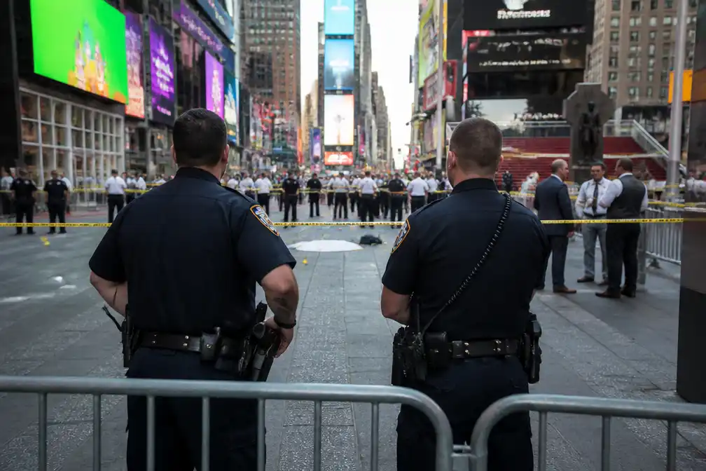Politie schiet vrouw dood na steekpartij op Times Square waarbij één persoon omkwam