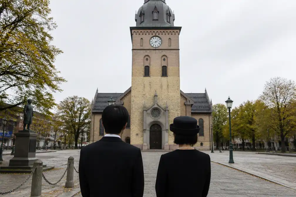 Japans kroonprinselijk paar aanwezig bij uitvaart koning Harald