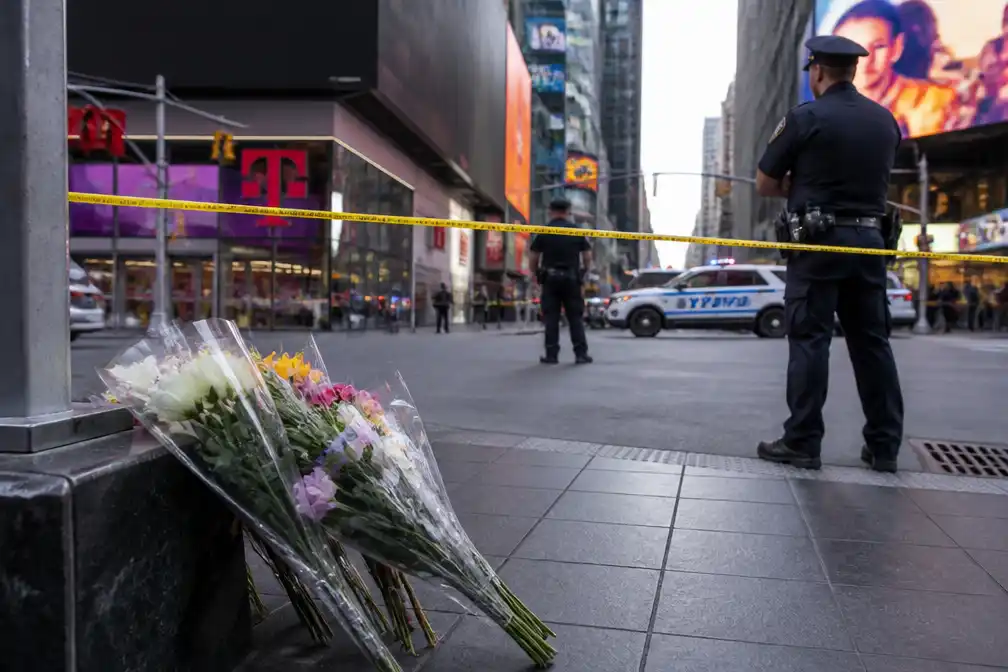 Erin Piacenti, Bank of America-vicepresident, geïdentificeerd als slachtoffer steekpartij Times Square