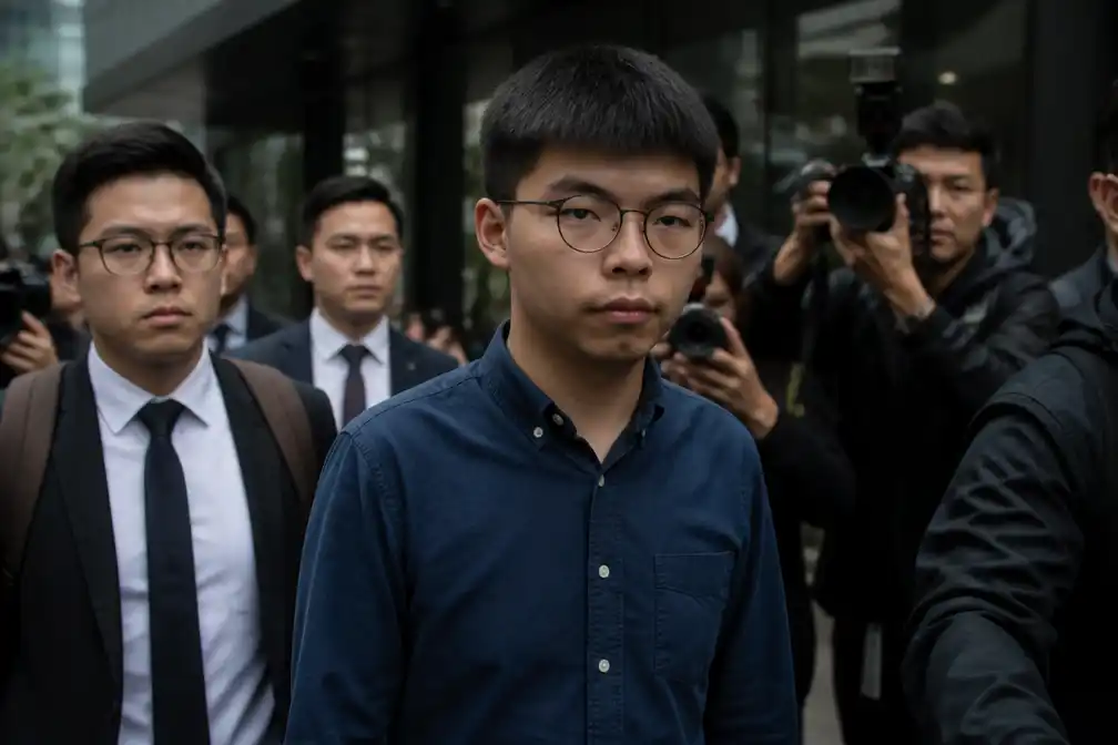 Hongkongse activist Joshua Wong bekent schuld aan samenspanning met buitenlandse mogendheden