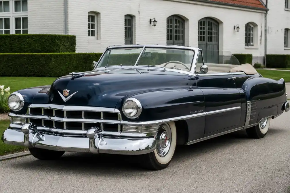 Cadillac van koning Boudewijn uit 1951 geveild op Zoute Grand Prix