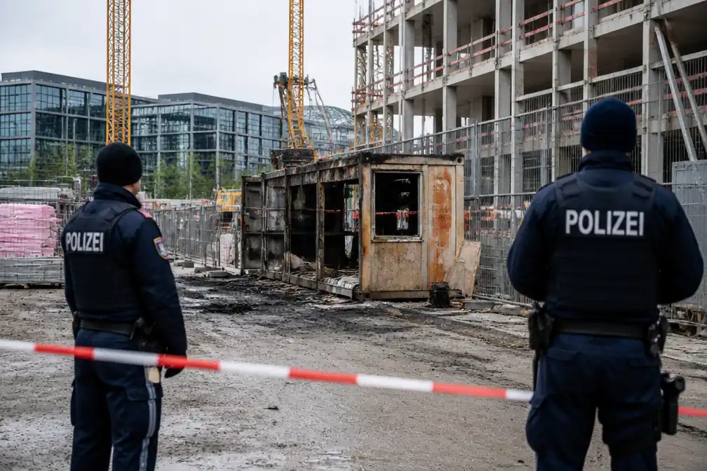 Brandbommen gegooid naar werf in München naast defensiebedrijf; twee Bulgaren opgepakt