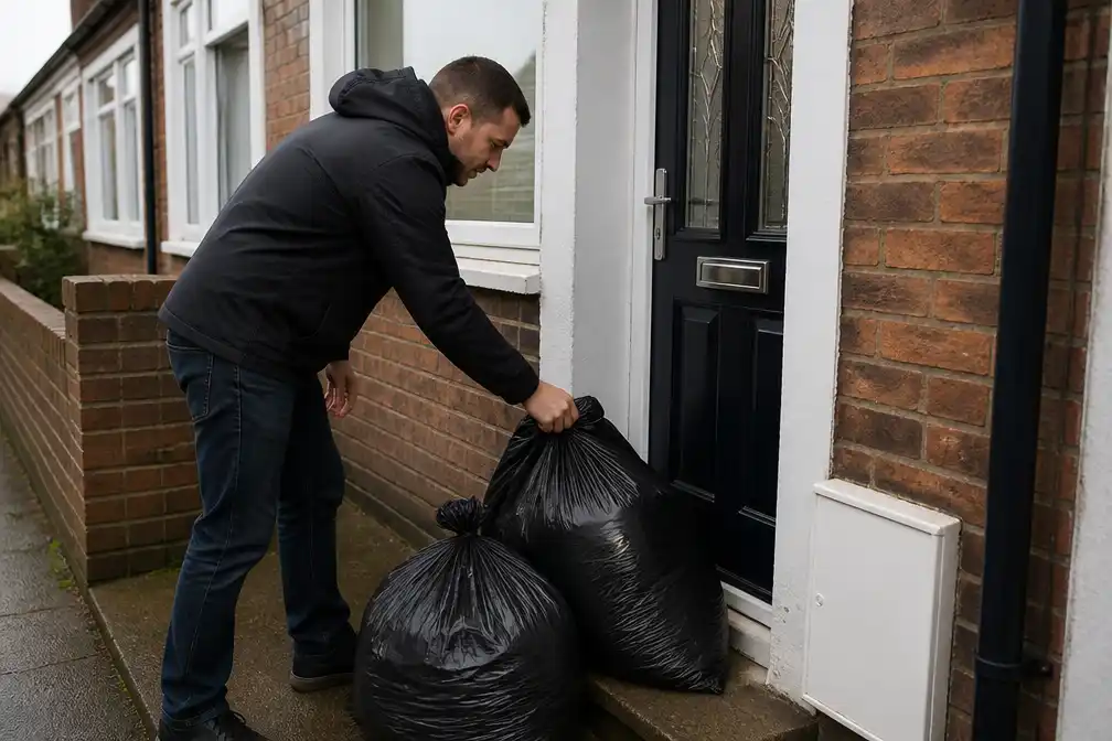 Man brengt afval van illegale storter terug na speuren in beelden